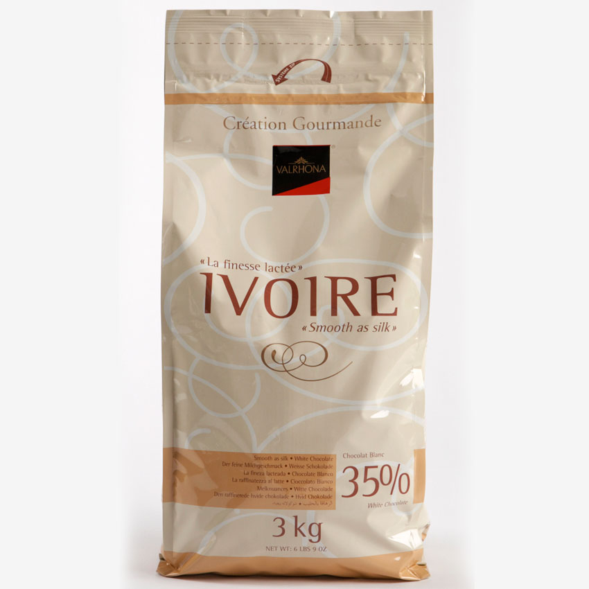 Chocolat blanc ivoire 35% - Valrhona